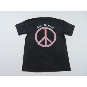 Hard Rock Cafe Las Vegas T-Shirt All is One Peace Symbol Double-Sided Sz S